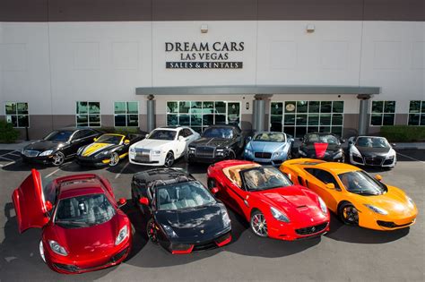 exclusive car rentals in vegas.